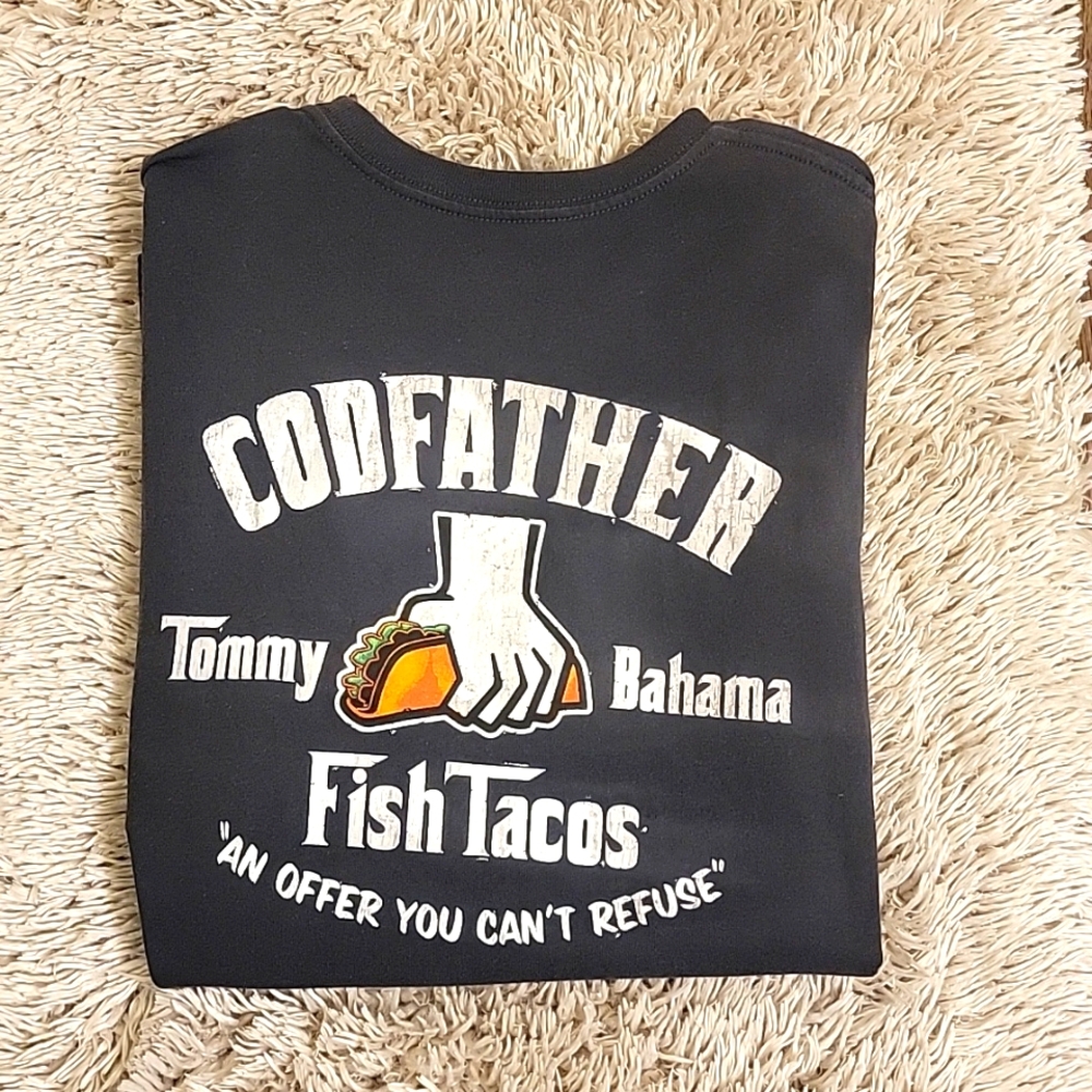 Tommy Bahama | Codfather Fish Taco Graphic Print T Shirt